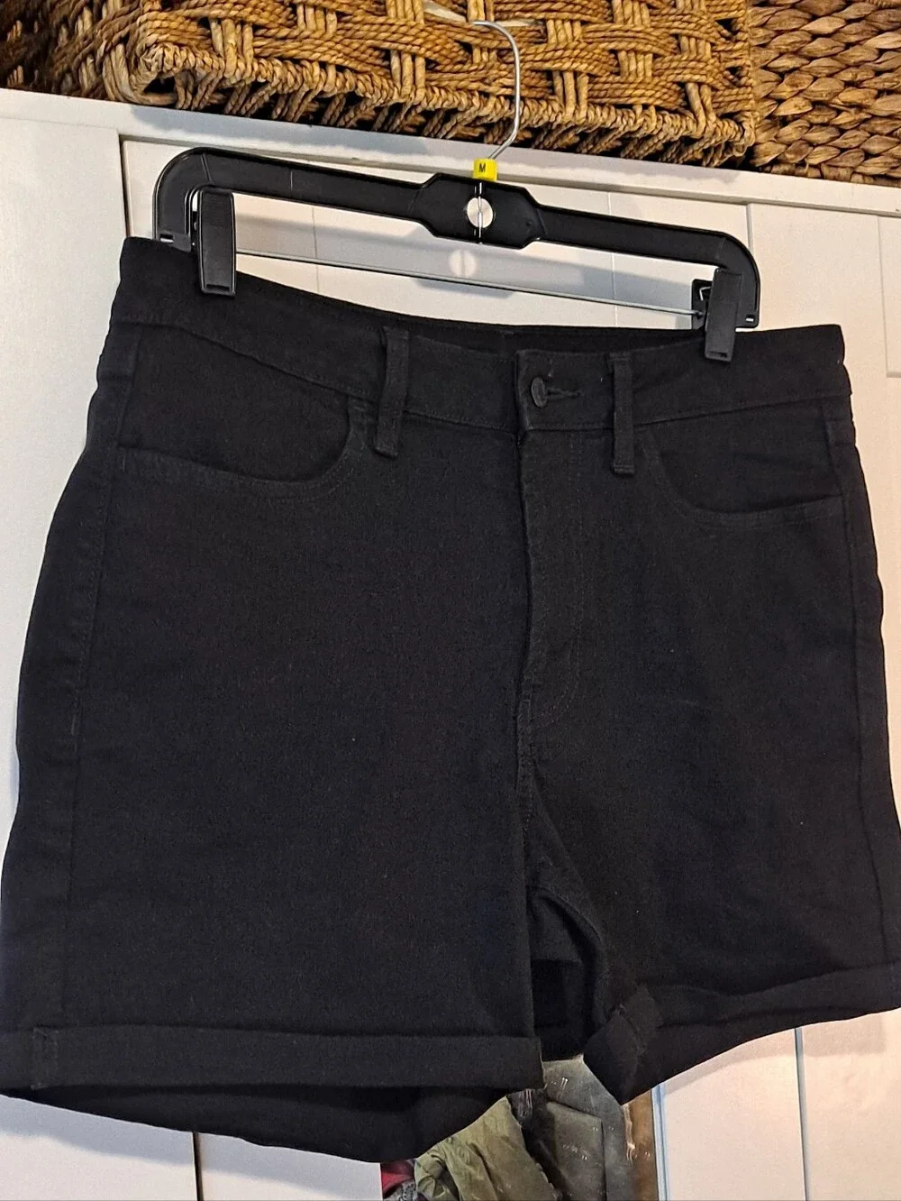 Old Navy Black Denim Shorts